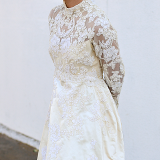 Vintage 1950s Wedding Dress